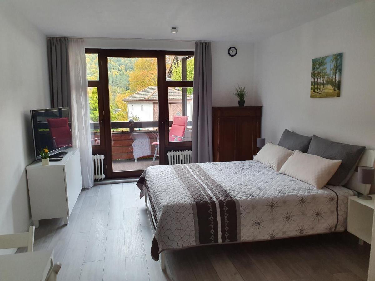 Gemuetliche Ferienwohnung Am Kurpark In Bad Herrenalb Exteriör bild